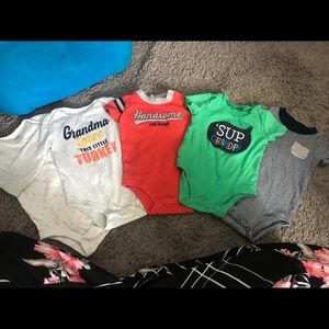 BUNDLE!! Baby onesies! Fun and Festive!!